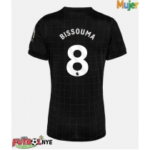 Camiseta Tottenham Hotspur Yves Bissouma #8 Visitante Equipación para mujer 2025-26 manga corta